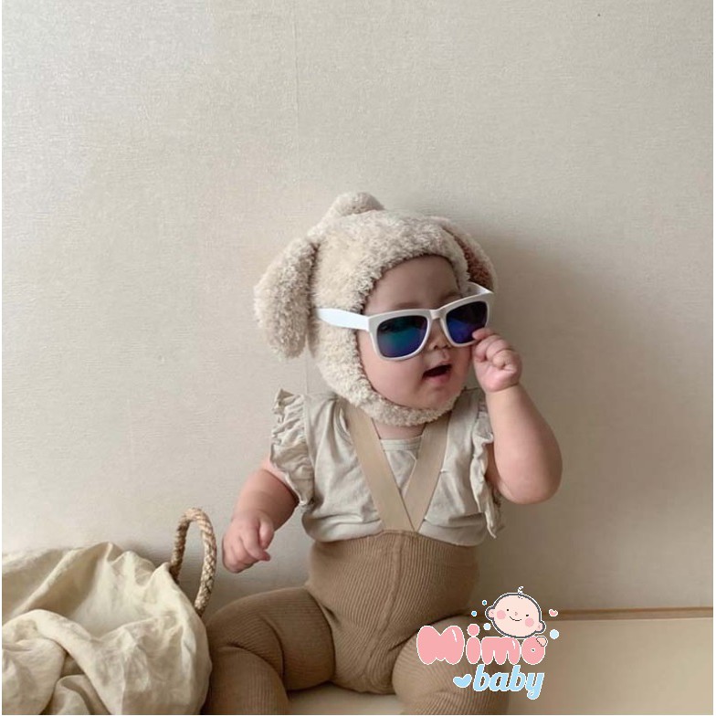 Mũ len tai cừu cho bé (6m-2y) ML02 Mimo baby
