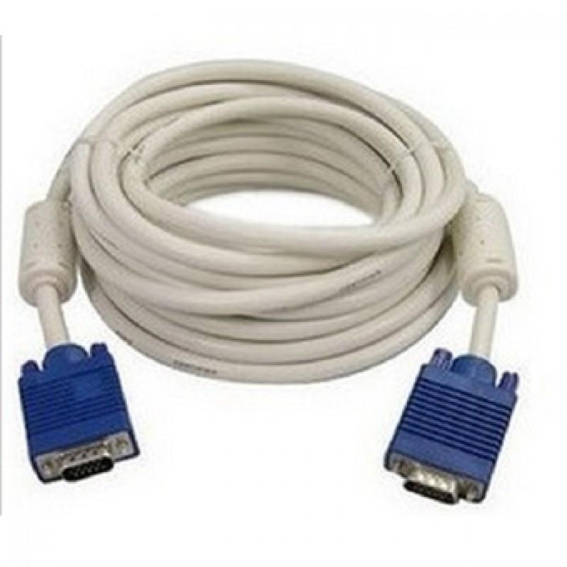 Cáp vga trắng 20m