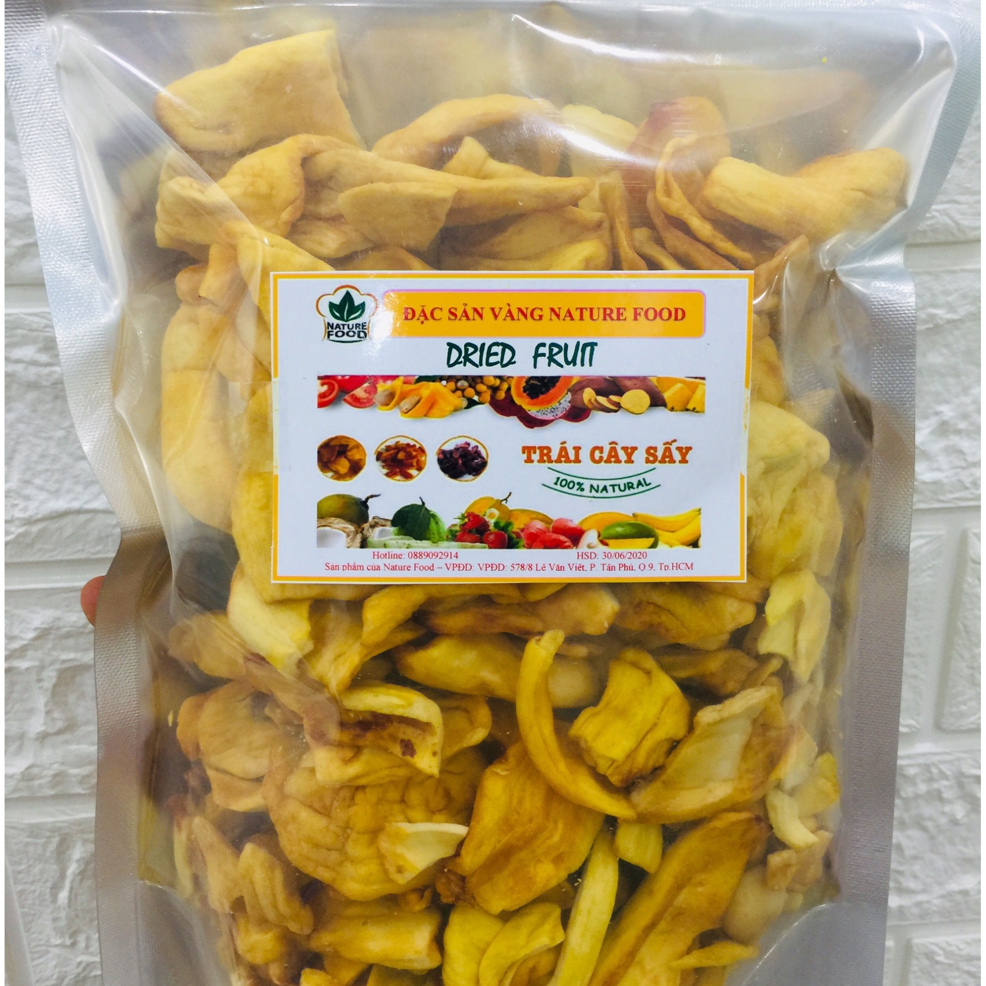 Mít sấy giòn ngon loại B 1kg