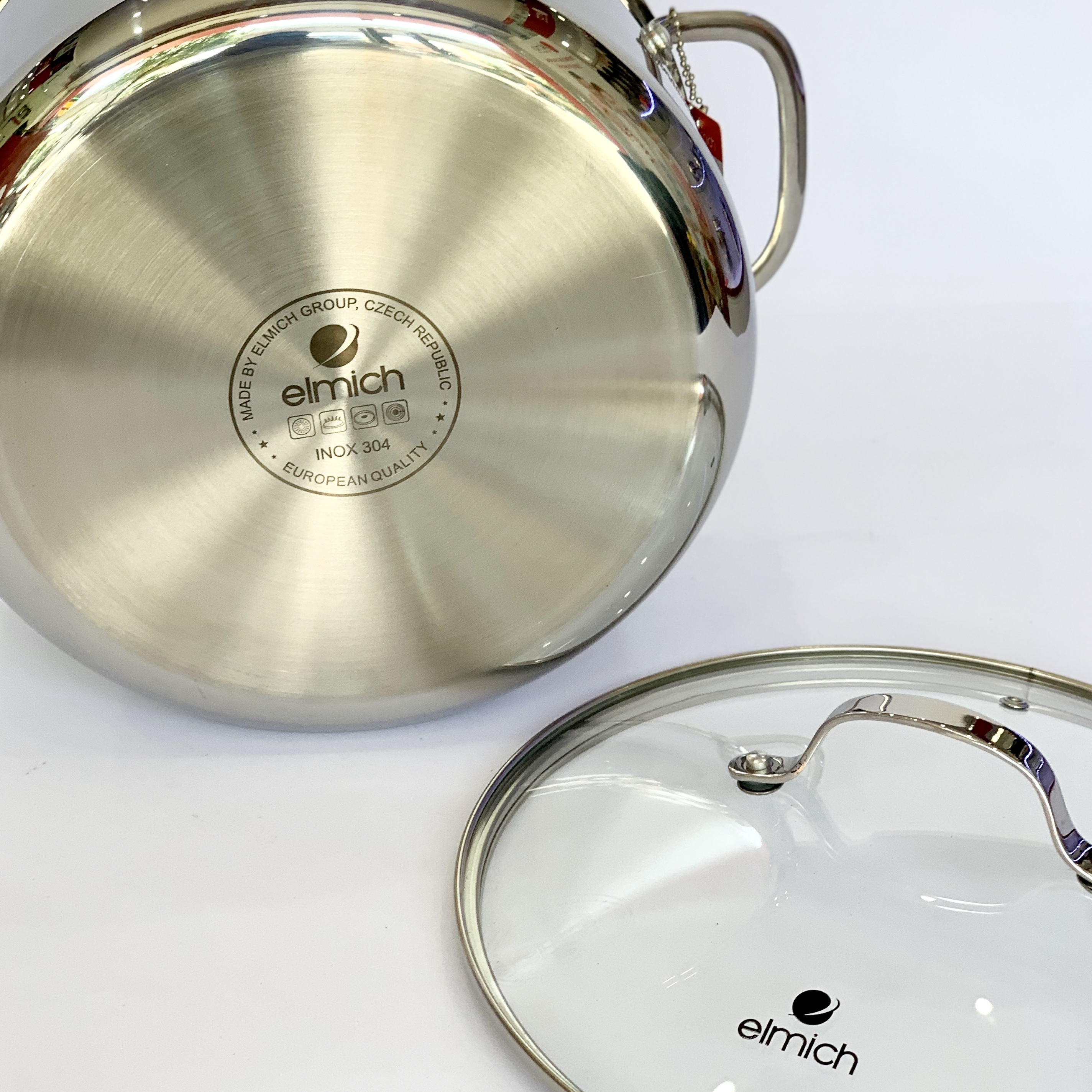Nồi INOX 3 Lớp Đáy Liền ELMICH Tri-Max (EL-3731, EL-3732, EL-3733, EL-3734, EL-3735, EL-3736)