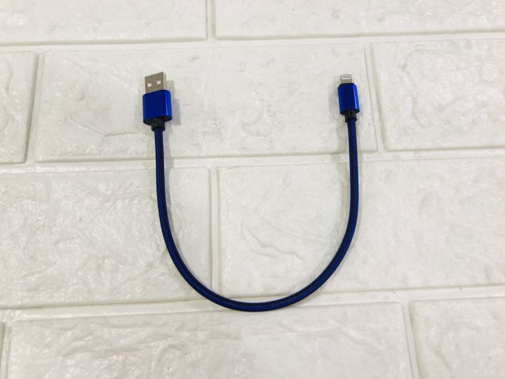 CÁP SẠC IPHONE DÂY DÙ DÀI 30CM