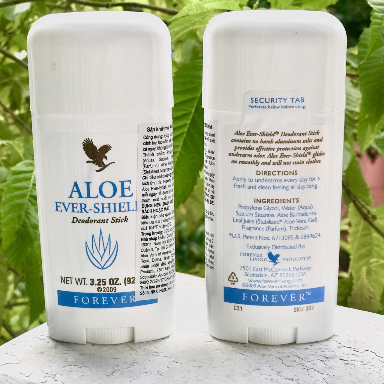 Sáp Khử Mùi Aloe Ever-Shield của Mỹ - 92,1g