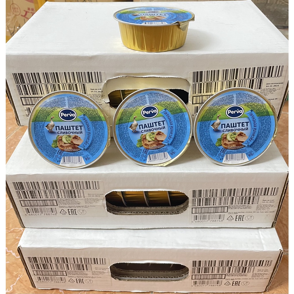 Pate gan ngỗng 95g NK Nga