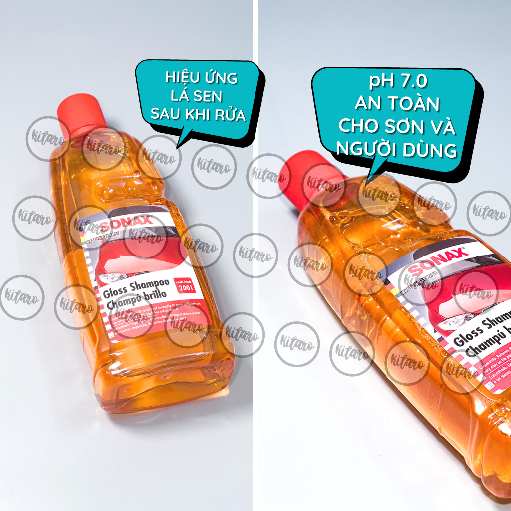 Nước Rửa Xe Sonax Gloss Shampoo 1lit
