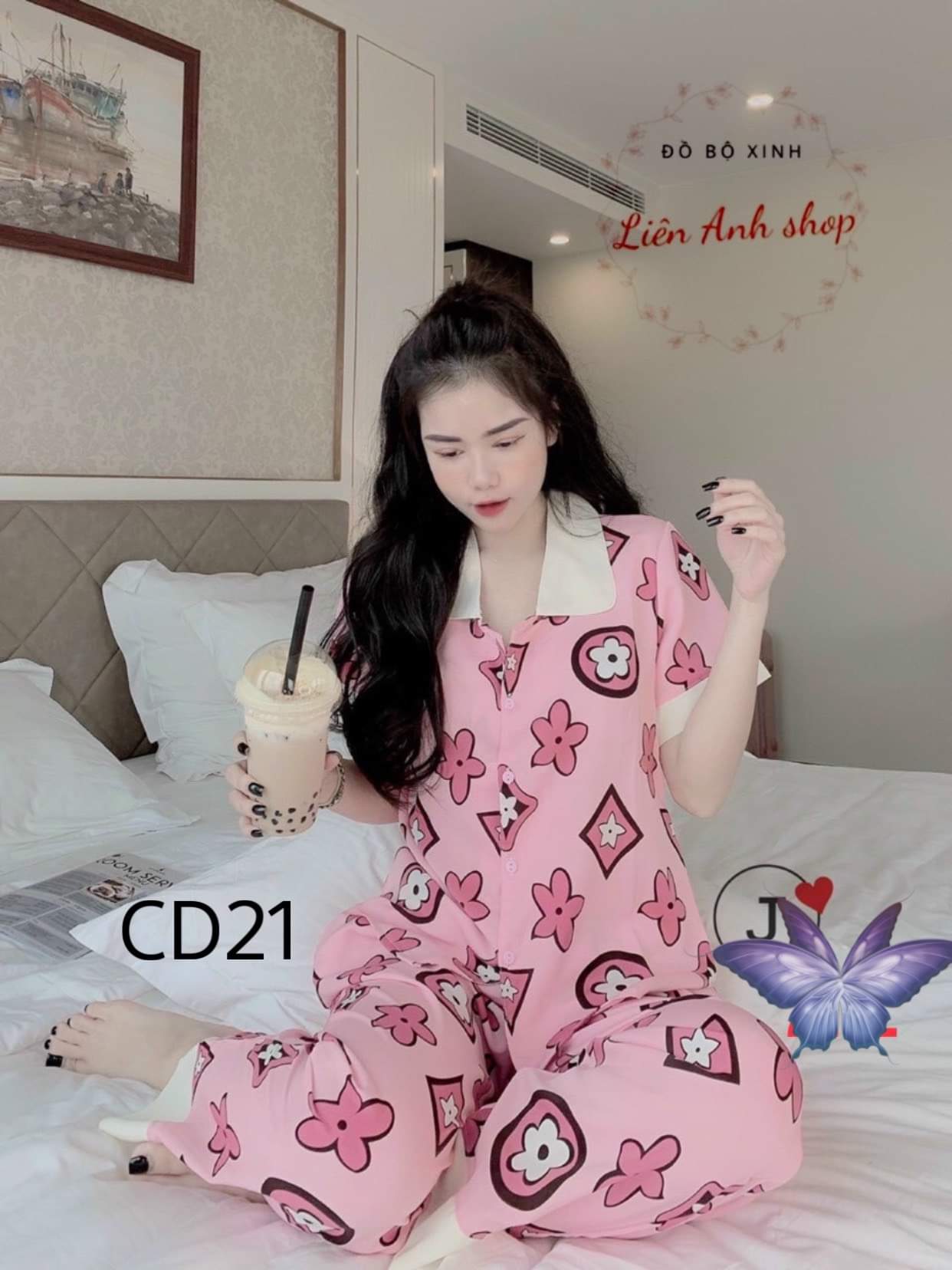 [ Nhiều mẫu hot ] Bộ ngủ nữ Pijama lụa Mango cộc dài [HÌNH THẬT] ,Bộ pijama Cổ sen cộc tay cao cấp nhiều ,Đồ Bộ Pijama Nữ Lụa Mango Cao Cấp,Tay Ngắn Quần Dài,Chất Vải Mềm Mịn,Siêu Mát mẫu mã, cực kì hót trong mua hè này