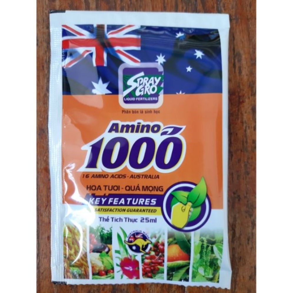 Phân bón vi lượng cho cây trồng Amino 1000