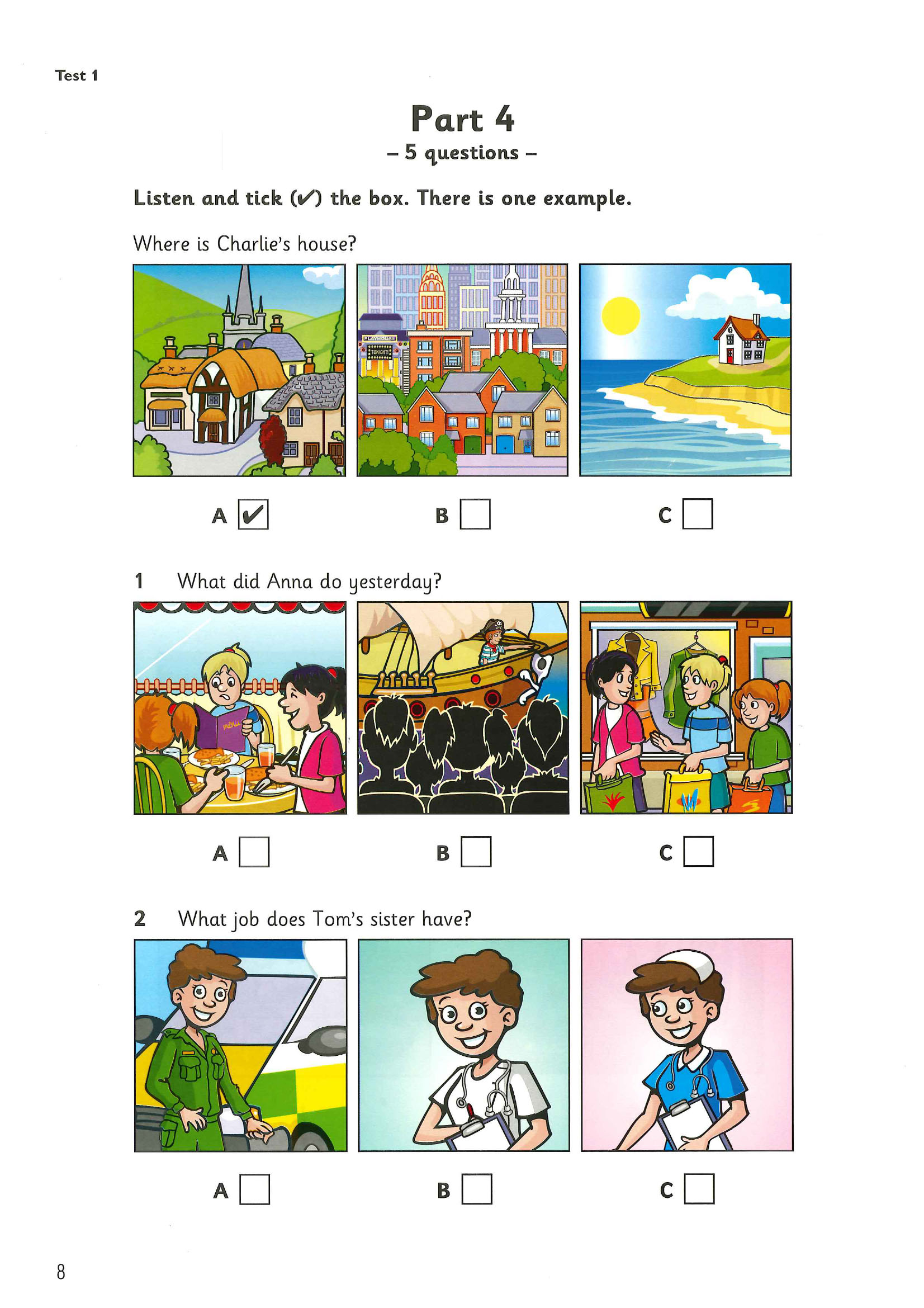 Sách Tiếng Anh MOVERS AUTHENTIC EXAMINATION PAPERS 1-2 (Sách màu)