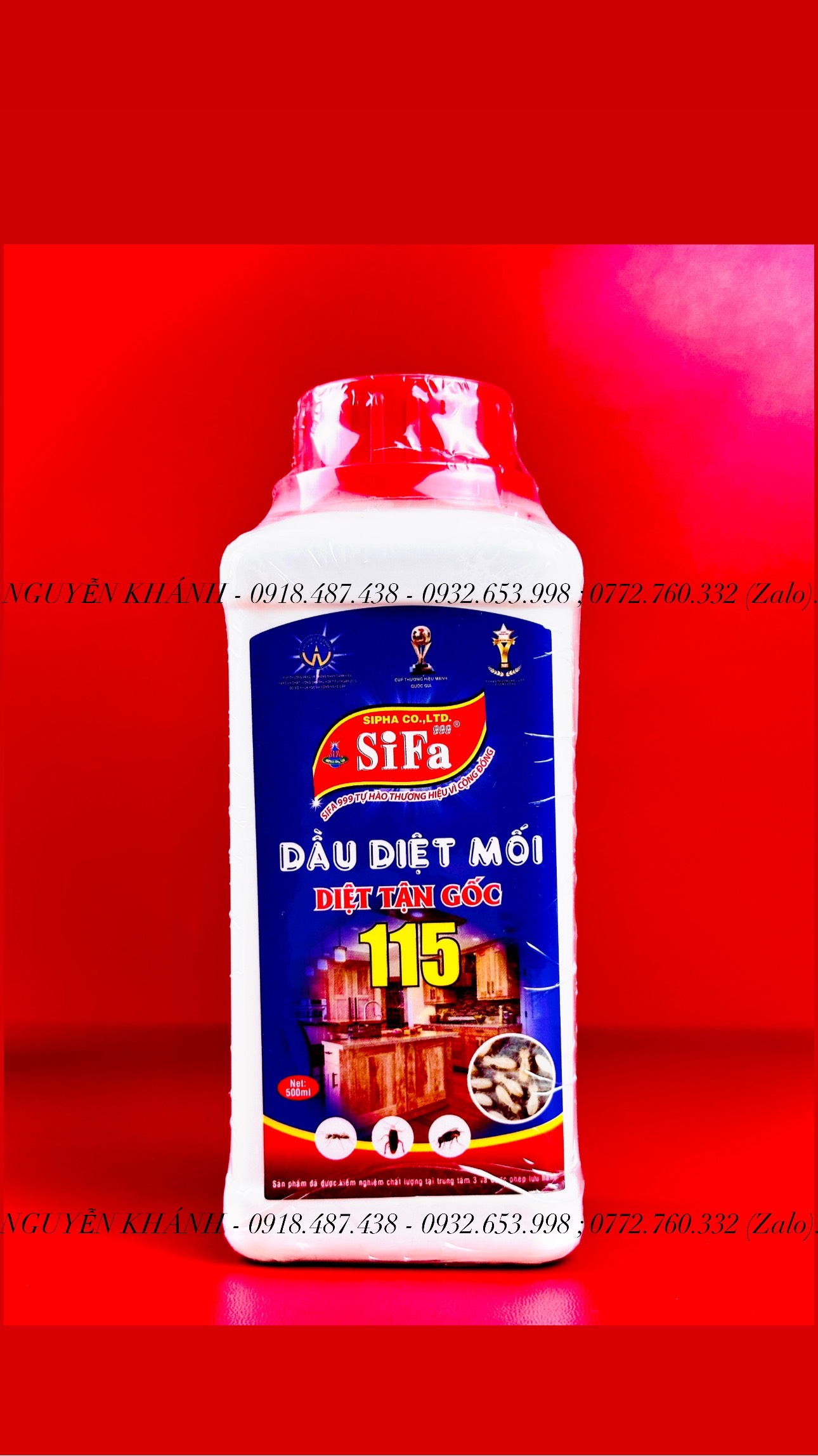 Thuốc diệt mối,dầu diệt mối (sifa)