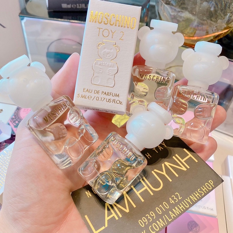 [ CHÍNH HÃNG] Nước hoa mini MOSCHINO TOY 2 5ml
