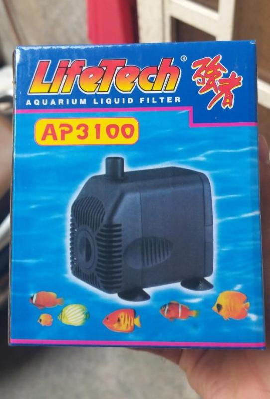Máy bơm Lifetech AP 3100 công suất 28W dùng cho hồ cá cảnh, hòn non bộ
