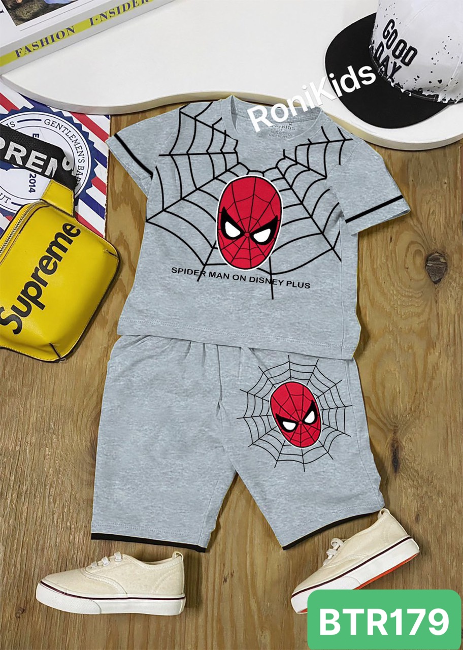 Đồ bộ bé trai in hình SPIDER MAN