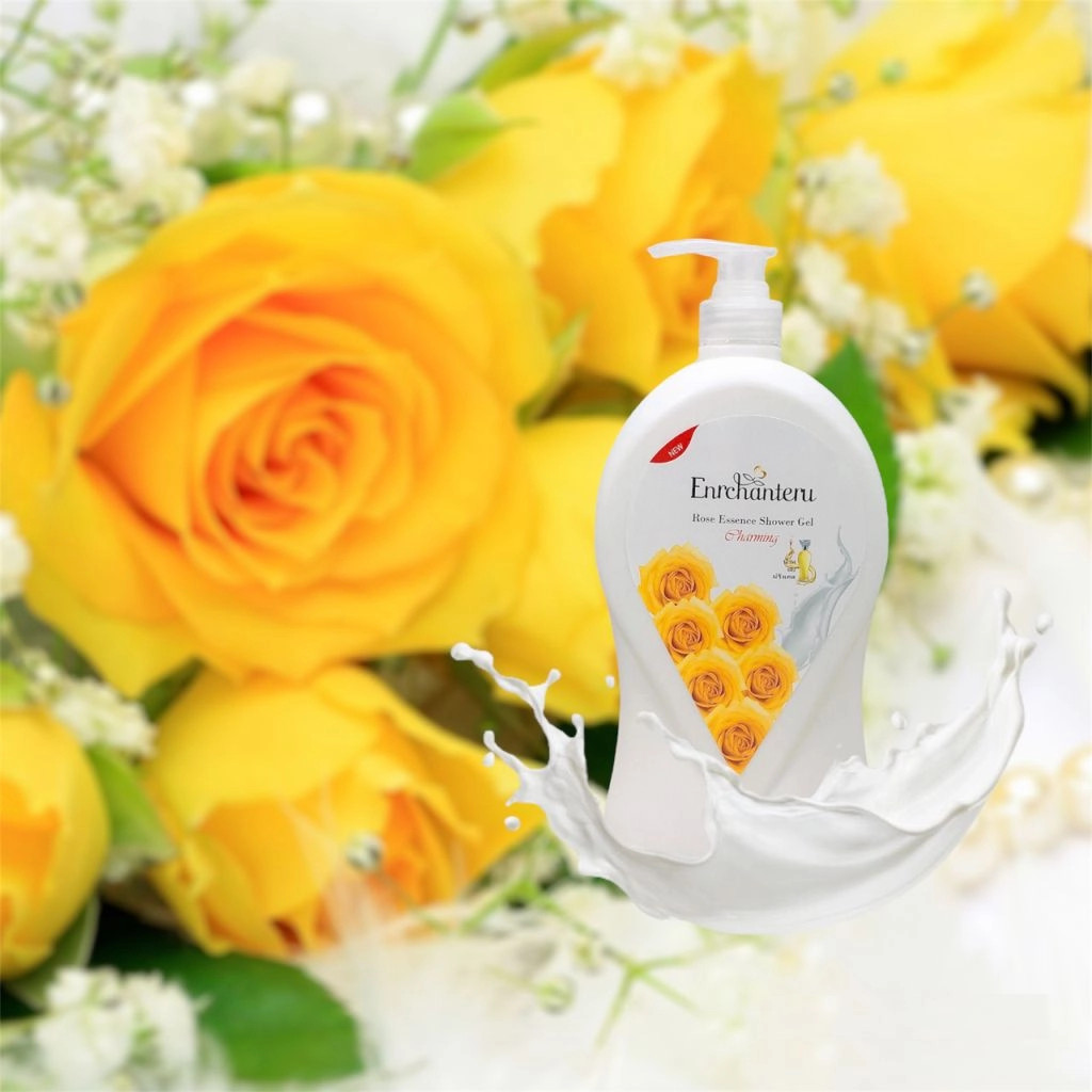 Combo 2 Chai Sữa Tắm Enchanteur 1200ML Hương Nước Hoa  Dưỡng Sáng Mịn Da  Thơm Ngát Hương Hoa