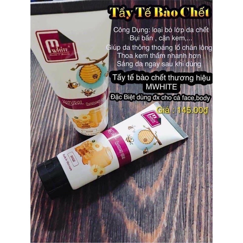 Tẩy tế bào chết Mwhite