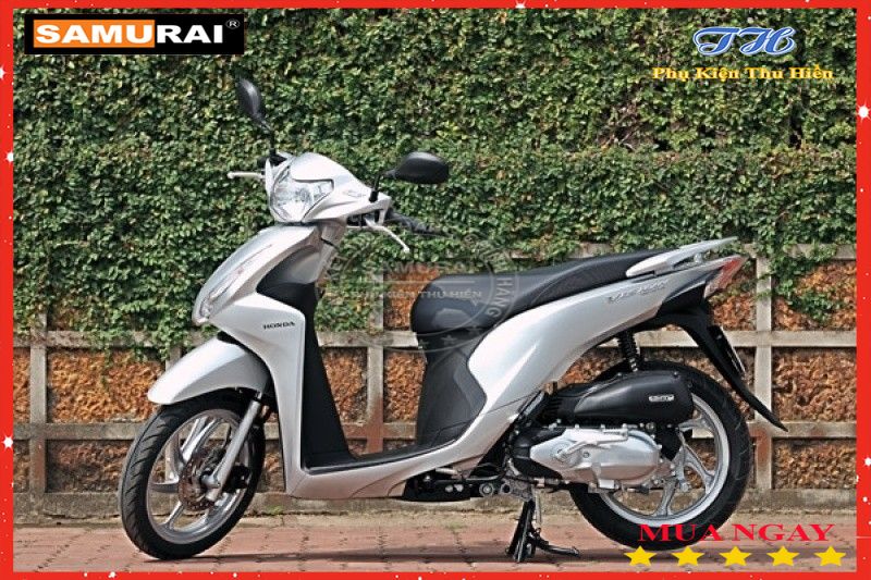 [HCM]Chai Sơn Xịt Sơn Xe Máy Samurai H111 Màu Bạc Sáng Honda