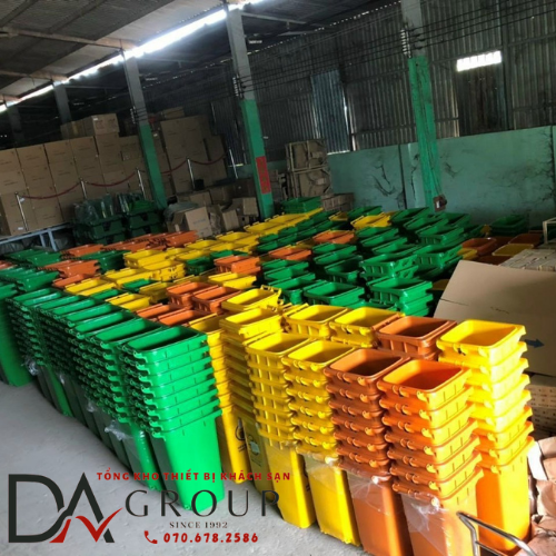 [HỎA TỐC HCM ] THÙNG RÁC NHỰA HDPE 120L SIÊU BỀN
