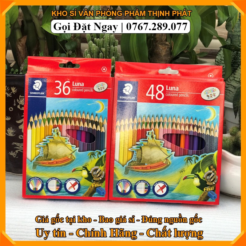 [HCM]Bút Chì Màu 12-24-36 48 Màu Staedtler