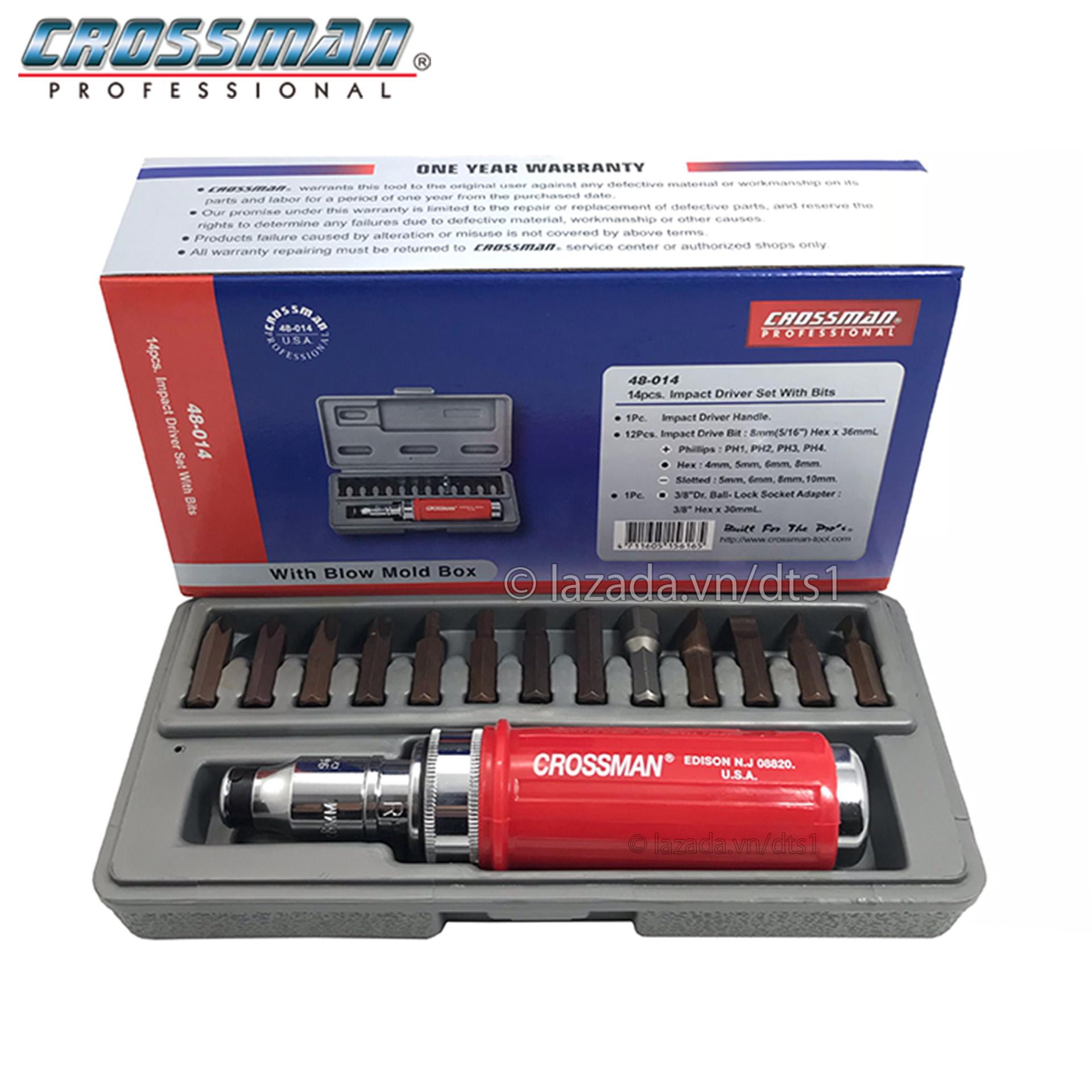 Bộ tô vít đóng 13 mũi cao cấp CROSSMAN 48-014
