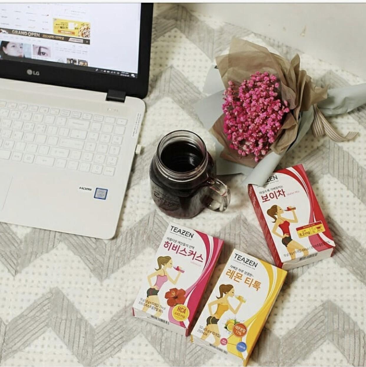 trà teazen detox vị bạc hà