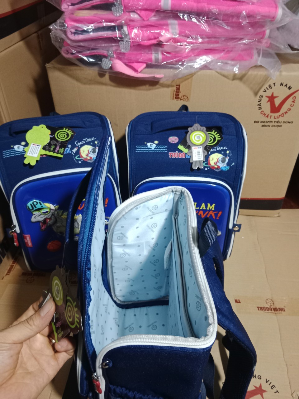 Balo Chống Gù Thủ Đô Vàng BT 133