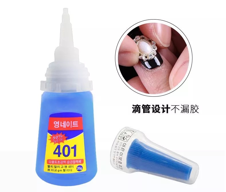 Keo dán móng 401 đính đá gắn móng giả