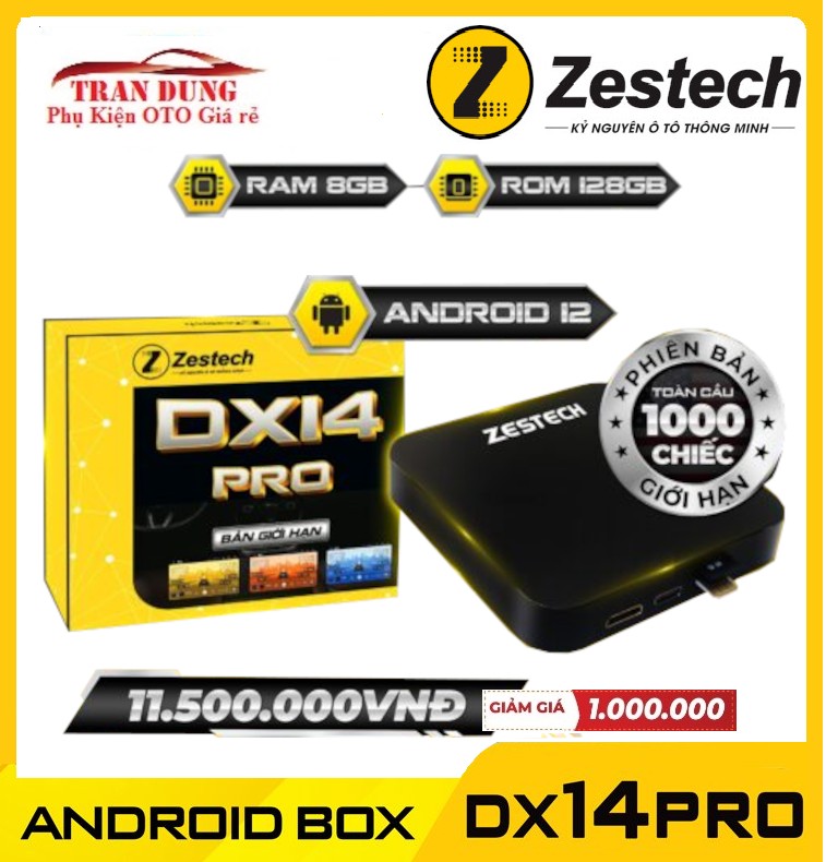 Android box ô tô zestech dx14pro -phần mềm vietmap s1 bản quyền •sim 4g - miễn phí 1 tháng.biến màn hình zin của ô tô thành màn hình android.– điều khiển giọng nói.thay đổi giao diện theo phong thủy cá nhân