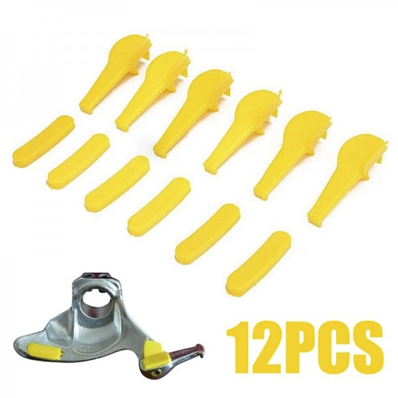 12 cái dụng cụ thay lốp xe hơi miếng chèn đầu vịt tháo lắp bằng nylon miếng bảo vệ vành lốp