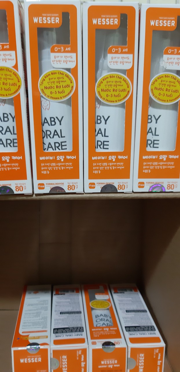 Li Li Shop - Nước rơ lưỡi, vệ sinh răng miệng cho bé