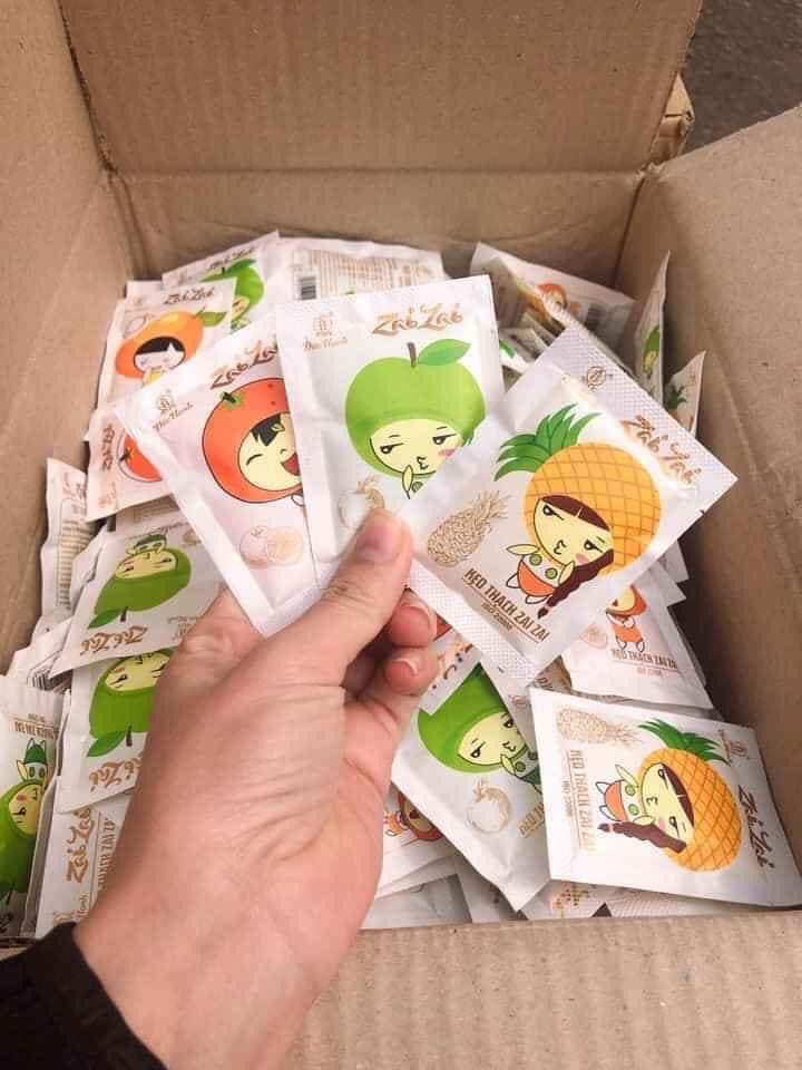 1KG THẠCH ZAI ZAI MIX ĐỦ VỊ NGON MÊ LY