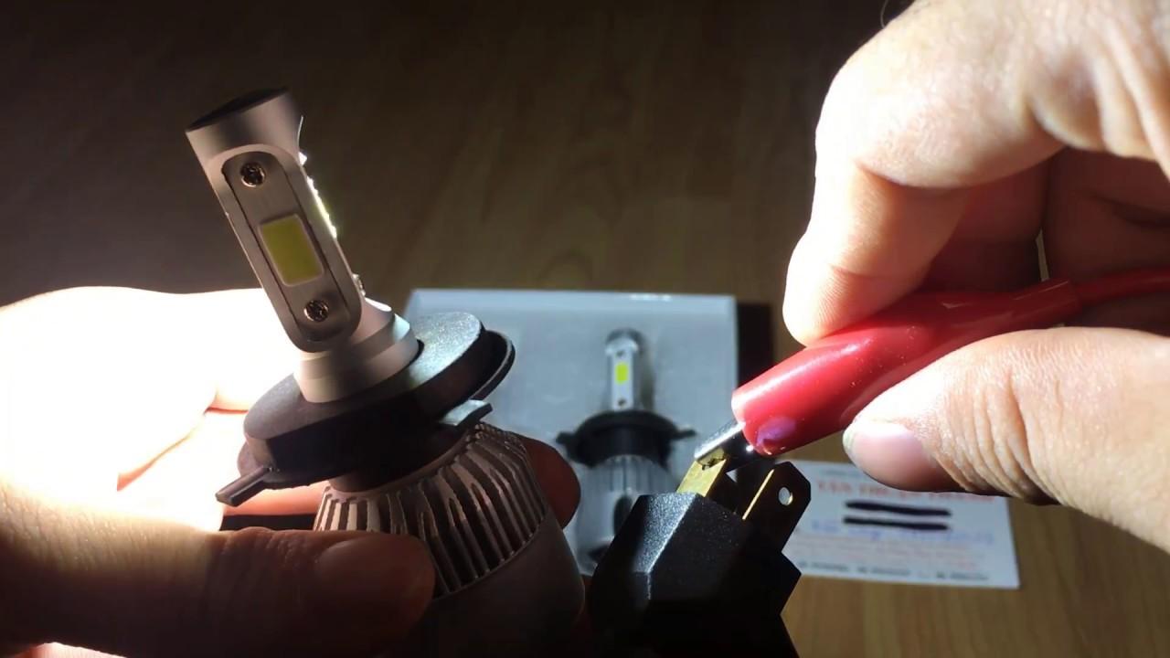 Đèn phà Led C6 3 tim dành cho xe máy (1 bóng)