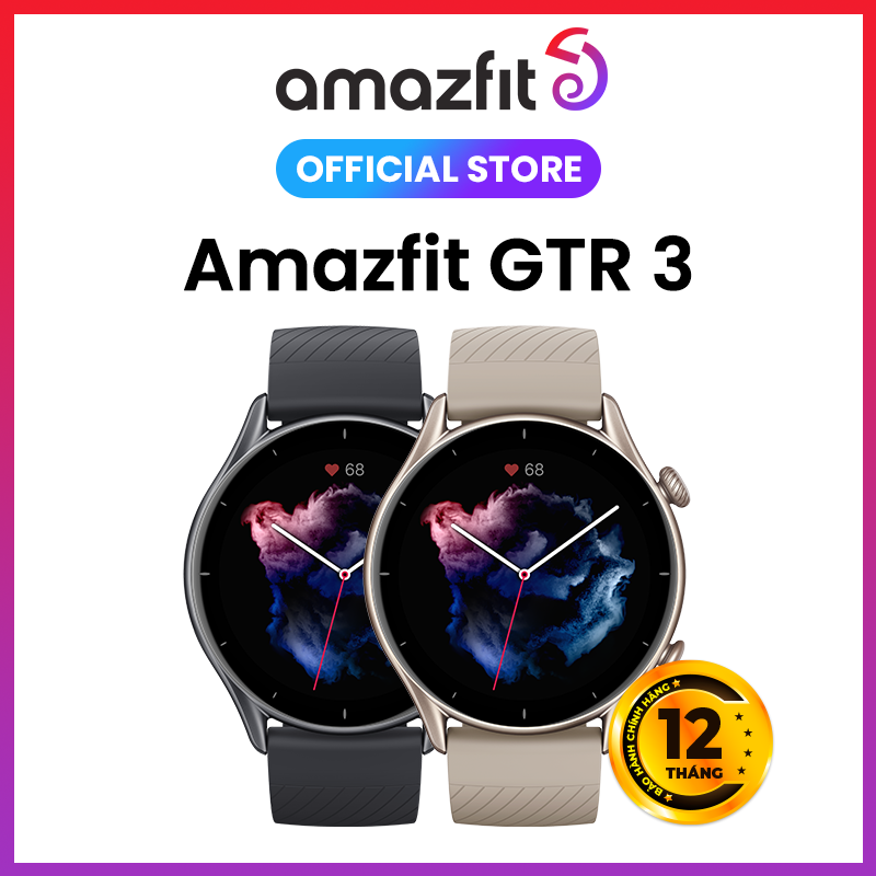 Đồng hồ thông minh cao cấp Huami Amazfit GTR 3 - Hàng Chính Hãng