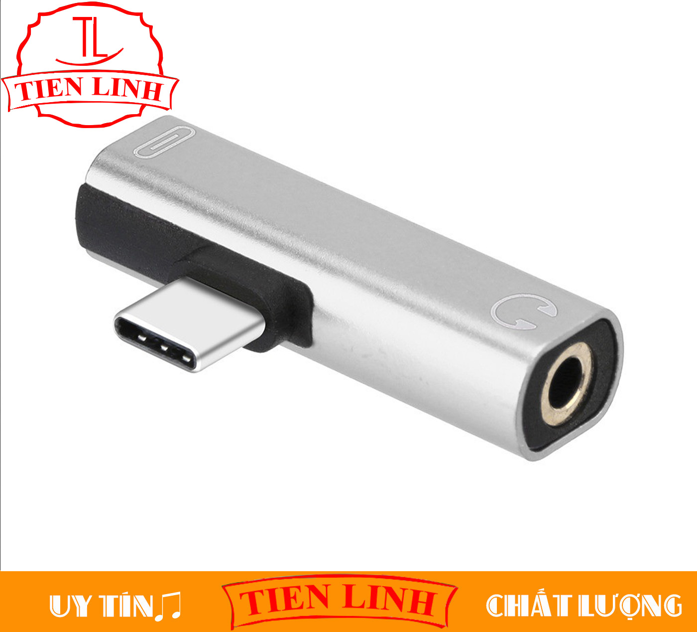 Type-C audio to 3.5mm earphone jack adapter and Type-C charging for Android Type C Huawei and Xiaomi series