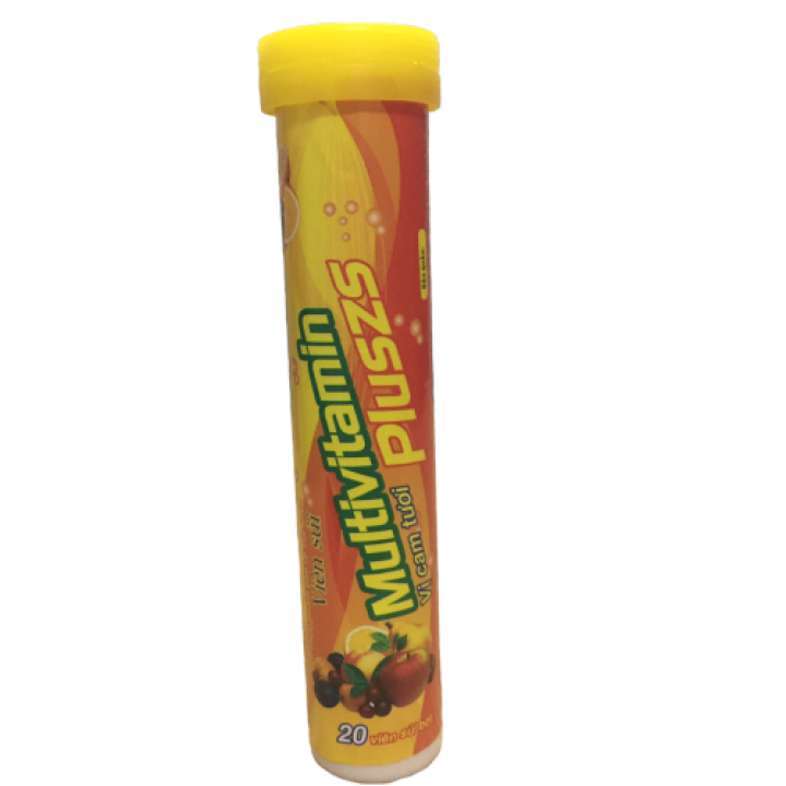 Viên Sủi Multivitmin Pluswst vị cam Bổ Sung Vitatrmin C Cho Cơ Thể  Tăng Cường Sức Đề KhángTăng Cường Miễn Dịch Phòng Chống Dịch Hiệu Quả Tăng Sức Bền Thành Mạch