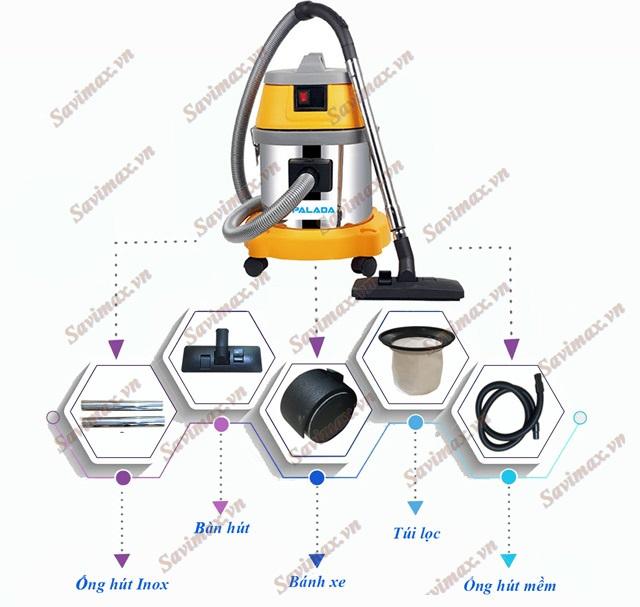 Máy hút bụi Palada PD15A