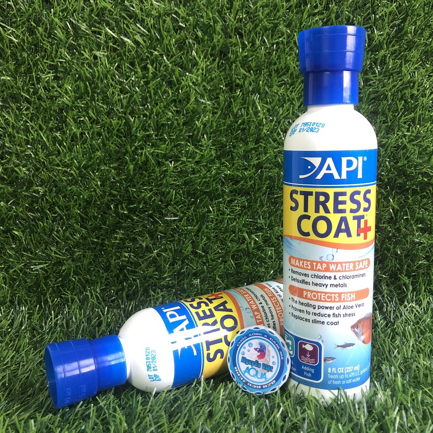 API STRESS COAT ( giảm stress , giúp cá sung , ăn mạnh ) Chai 237ml