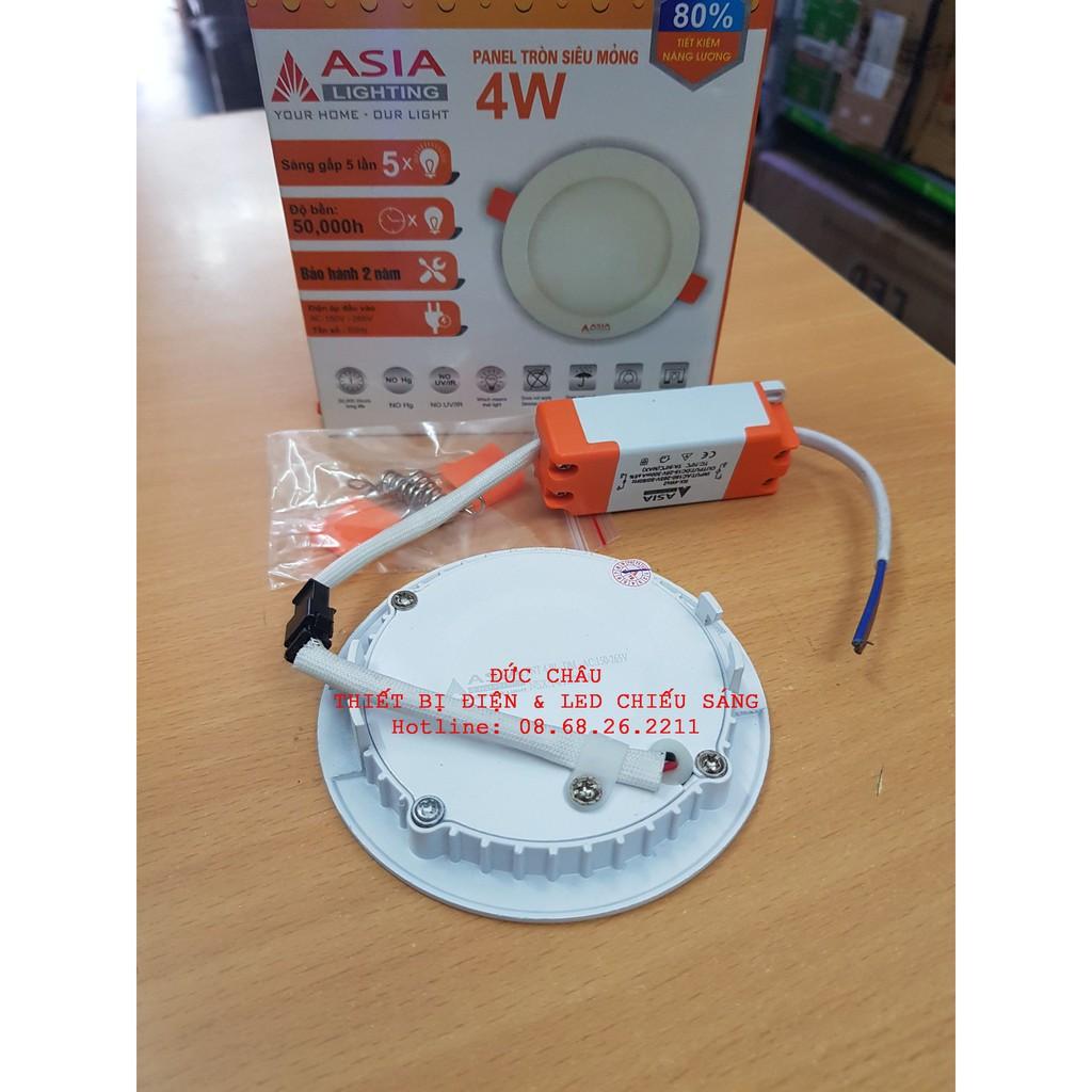Đèn led âm trần tròn asia 4W,6W