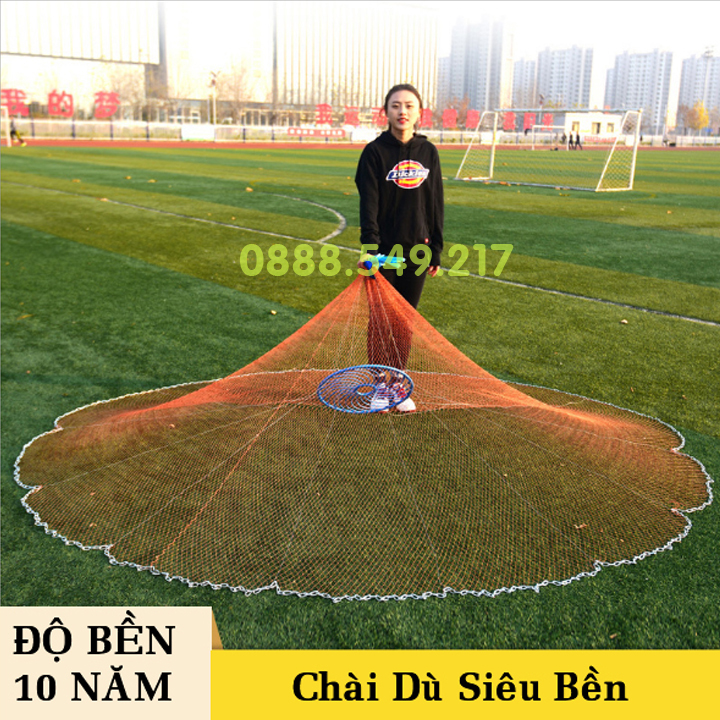 Chài Đánh Cá Đĩa Bay Loại Lớn 6M
