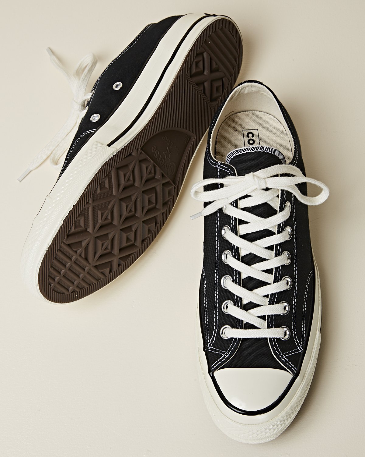 Giày Sneaker Thể Thao Nam nữ Converse 1970s thấp cổ đen (Giay converse 1970s+ tặng túi converse+ tất+bill))