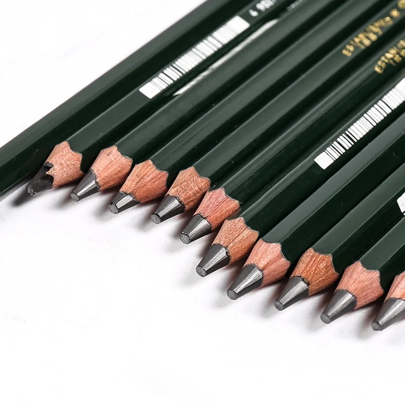 [DA ĐEN] Bút Chì Phác Thảo Uniball Mitsubishi 9800 Nhật Bản
