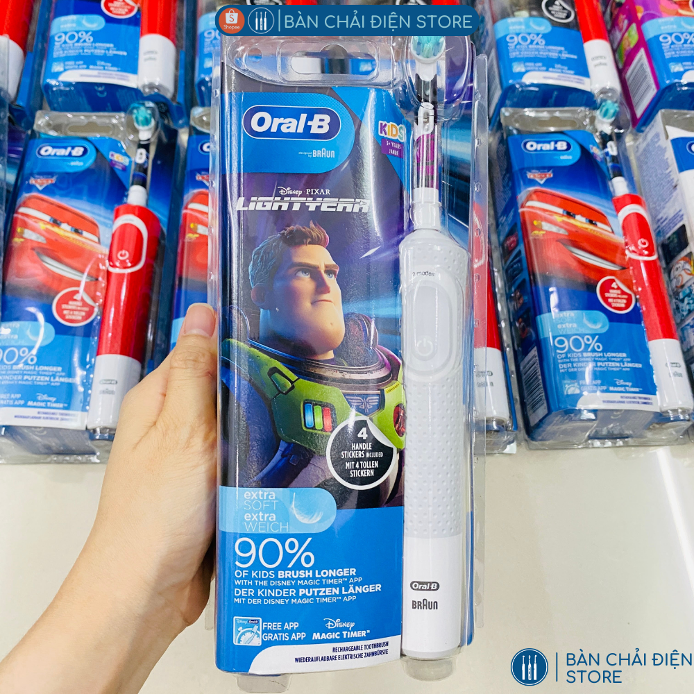 Bàn Chải Điện Oral-B Cho Trẻ Em
