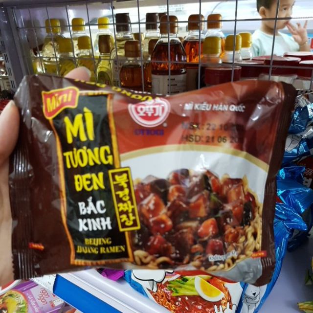 combo 5 gói mì tương đen bắc kinh 85g