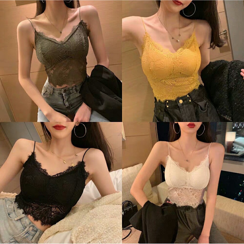 BRA REN HOA LÁ 2 DÂY SEXY 8831