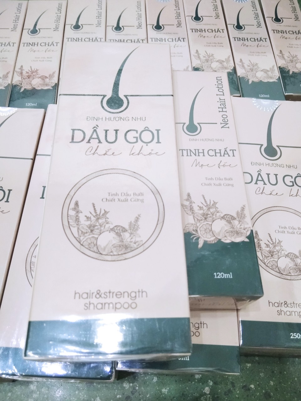 Combo Mọc tóc Đinh Hương Nhu ( Xịt Tóc + Dầu gội)