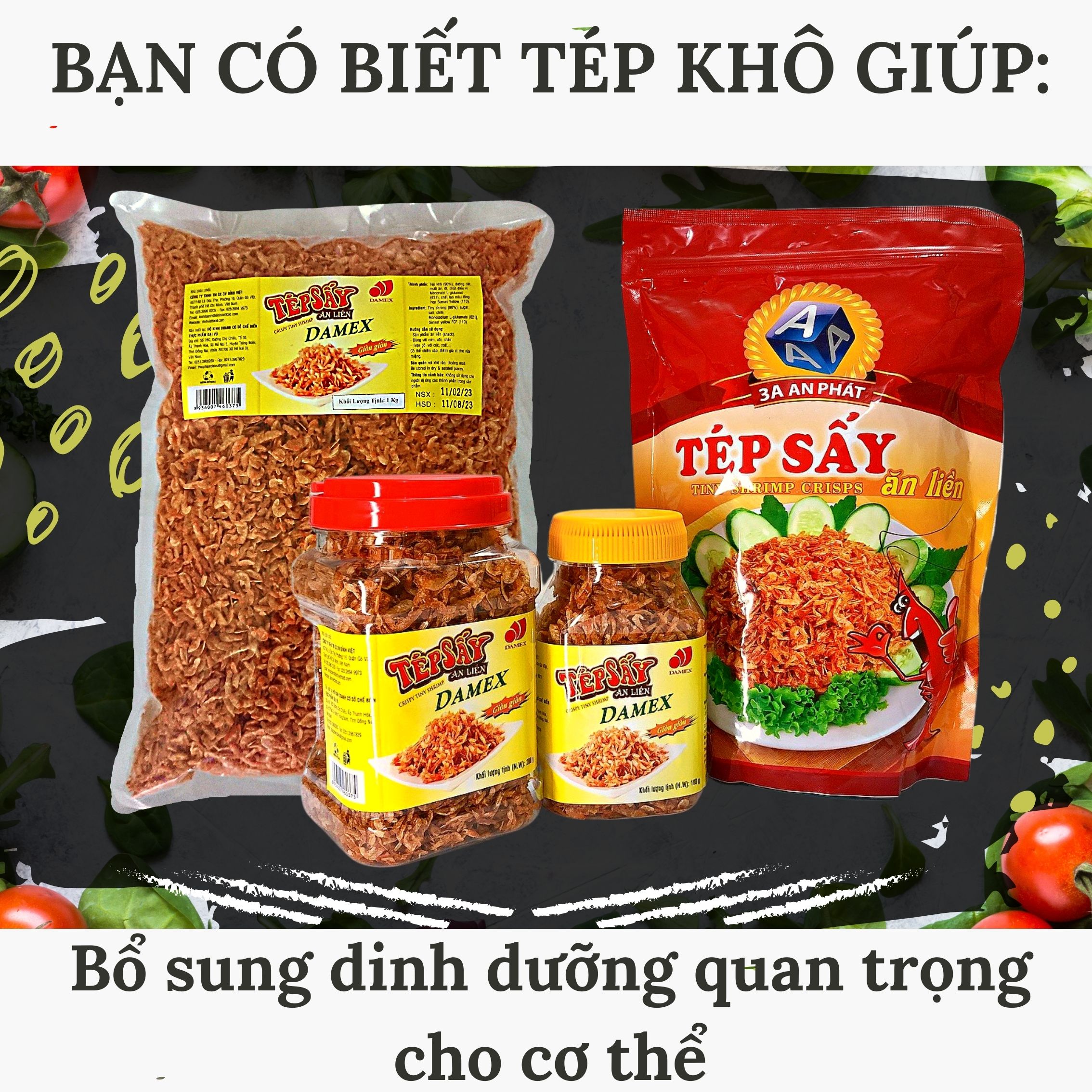Tiny shrimp crisps 400g
