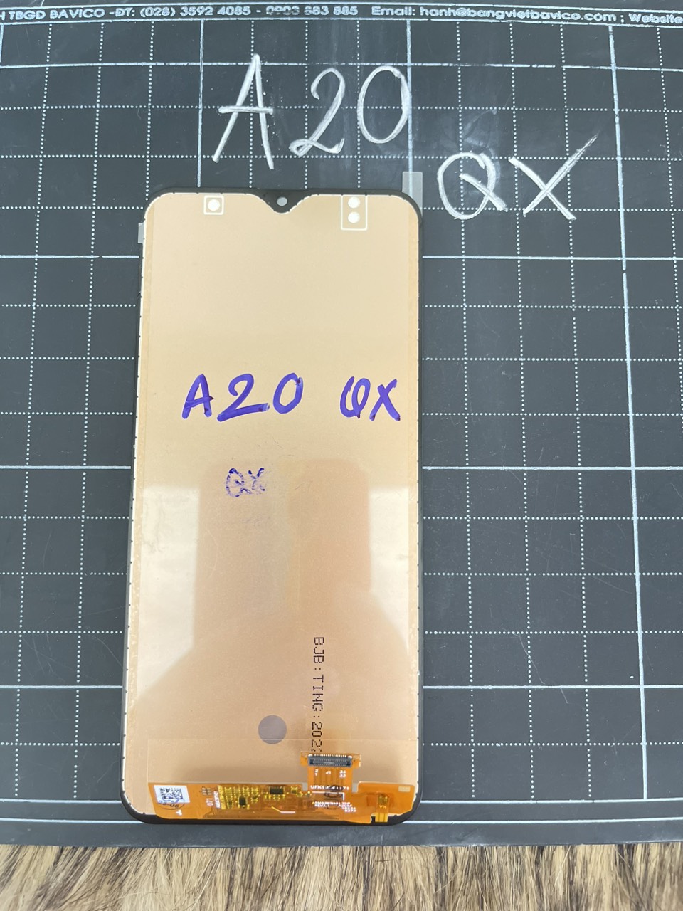 Bộ màn hình thay thế sam sung A20 QX