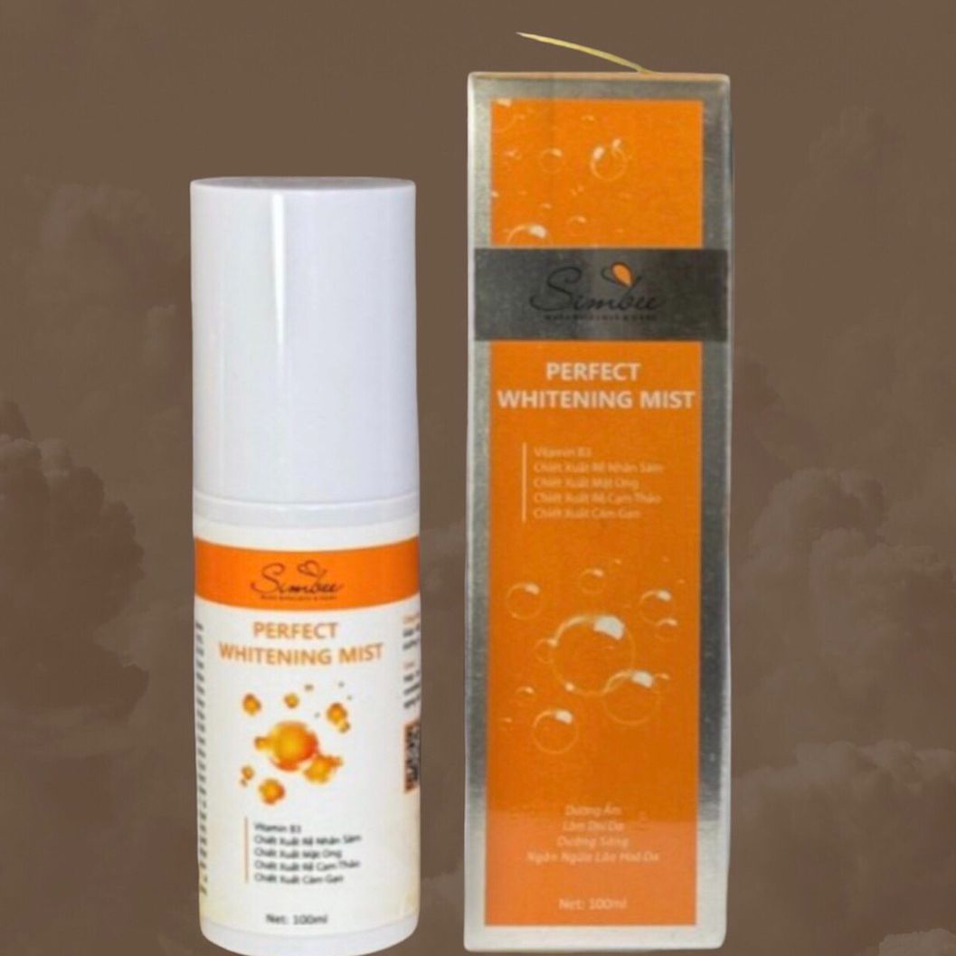 Xịt khoáng Simbee giúp dưỡng ẩm và làm dịu da