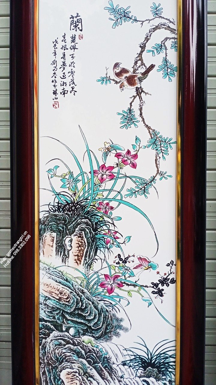 TRANH SỨ MAI – LAN – CÚC – TRÚC