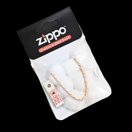 [HCM]Phụ Kiện SET Bông Gòn Zippo ( Kèm Chặn Xăng Và Bấc)