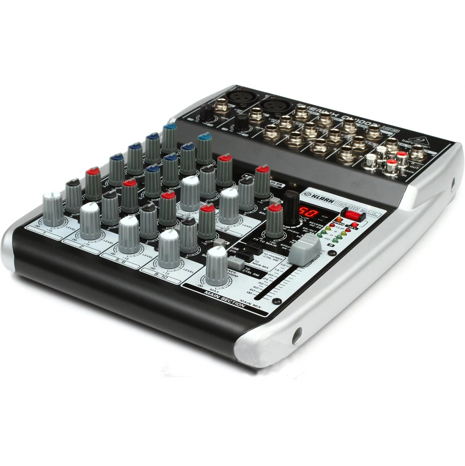 Mixer USB 10 cổng có hiệu ứng Behringer Xenyx QX1002USB