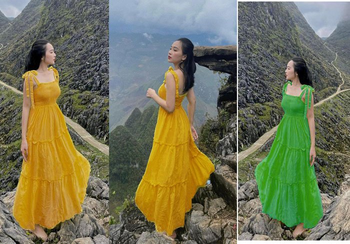 Đầm Maxi Hai Dây Xinh Xắn