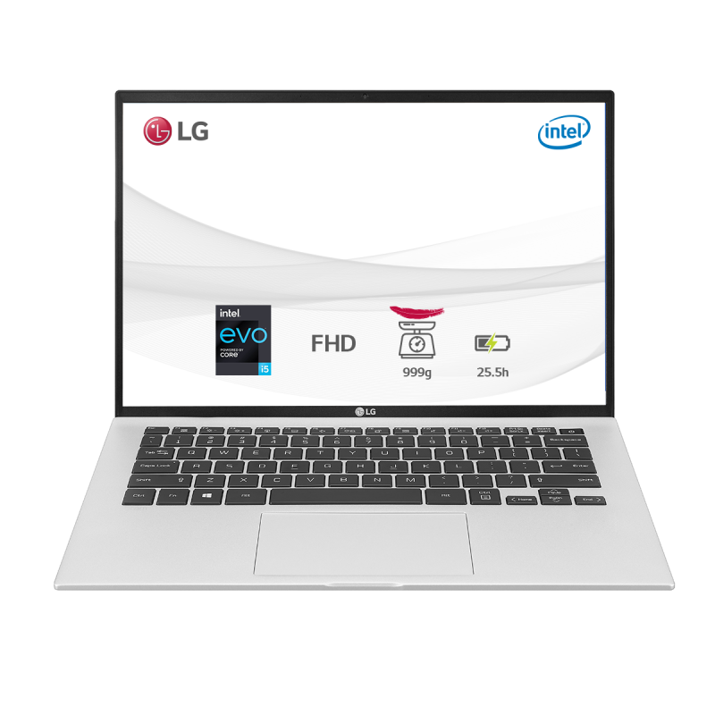 Laptop LG Gram 2021 14ZD90P-G.AX56A5 (i5-1135G7/16GB/512GB/Intel Iris Xe/14.0 inch WUXGA/FreeDos/Bạc)-Hàng chính hãng